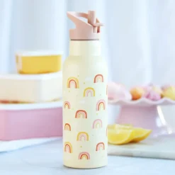 A Little Lovely Company Alex Water Bottle XL rainbows