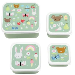 A Little Lovely Company Charlie Lunch & Snack Box joy