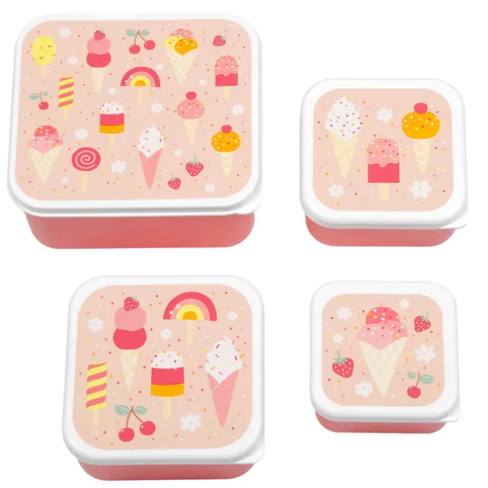 A Little Lovely Company Charlie Lunch & Snack Box ice-cream