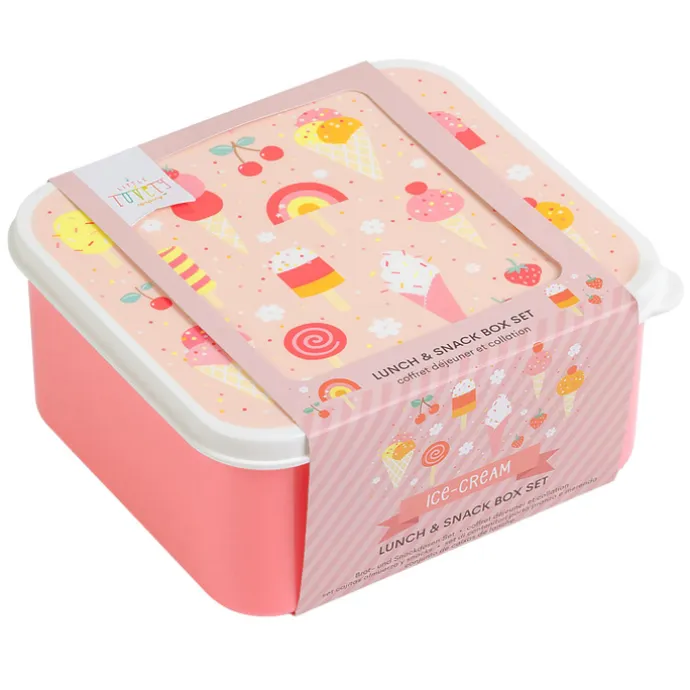 A Little Lovely Company Charlie Lunch & Snack Box ice-cream