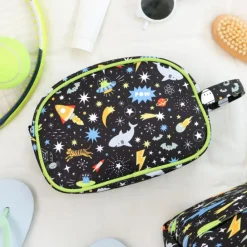 A Little Lovely Company Jules Toiletry Bag galaxy