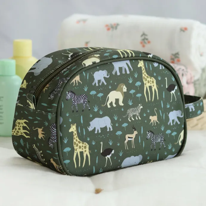 A Little Lovely Company Jules Toiletry Bag savanna