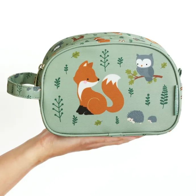 A Little Lovely Company Jules Toiletry Bag forest friends