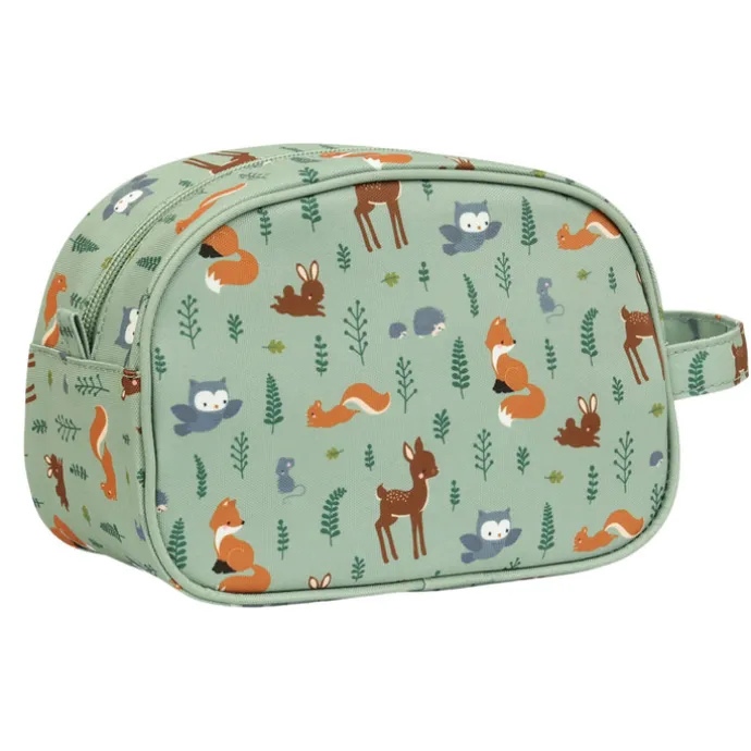 A Little Lovely Company Jules Toiletry Bag forest friends