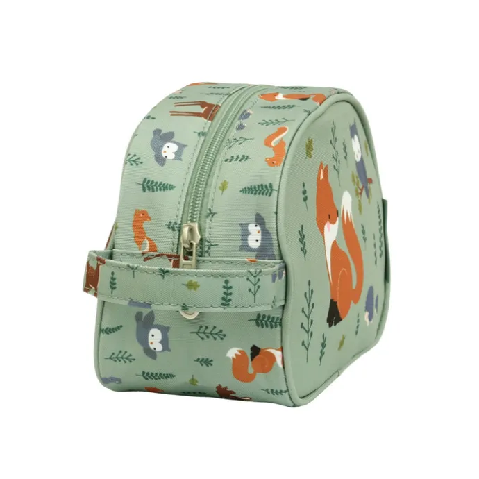 A Little Lovely Company Jules Toiletry Bag forest friends