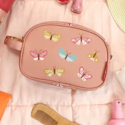 A Little Lovely Company Jules Toiletry Bag butterflies