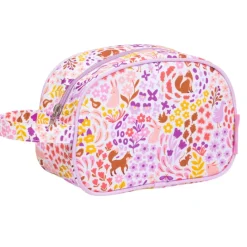 A Little Lovely Company Jules Toiletry Bag flower garden