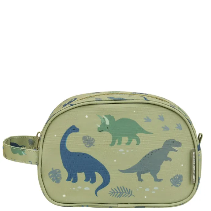 A Little Lovely Company Jules Toiletry Bag dinosaurs