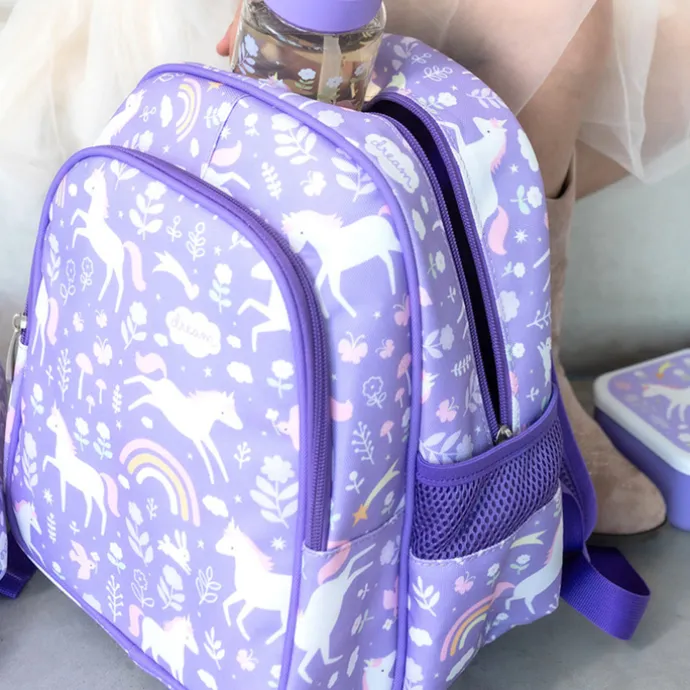 A Little Lovely Company Noa Backpack unicorn dreams