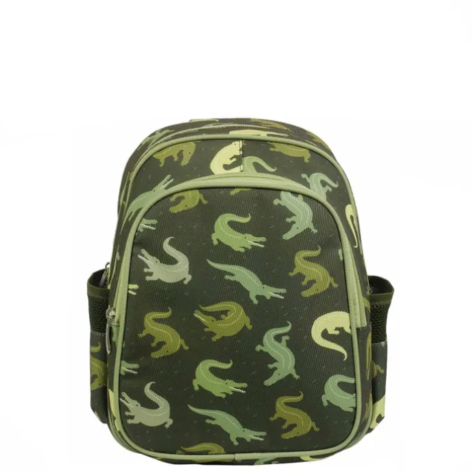 A Little Lovely Company Noa Backpack crocodiles