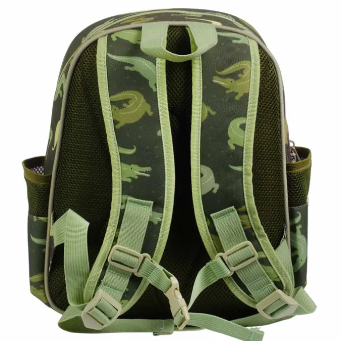 A Little Lovely Company Noa Backpack crocodiles