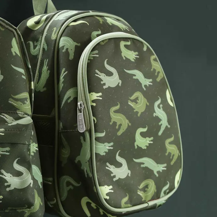 A Little Lovely Company Noa Backpack crocodiles
