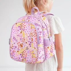 A Little Lovely Company Noa Backpack flower garden