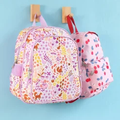 A Little Lovely Company Noa Backpack flower garden