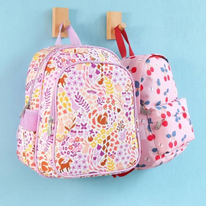 A Little Lovely Company Noa Backpack flower garden