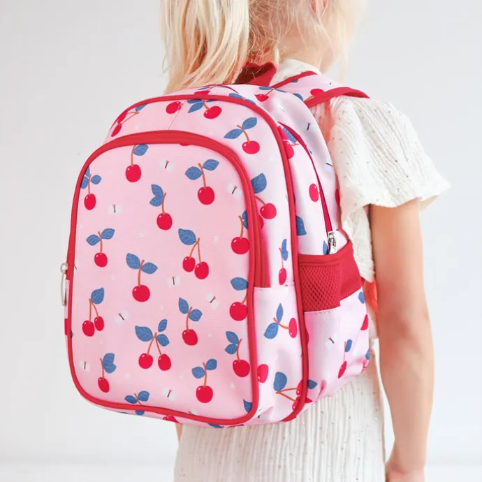 A Little Lovely Company Noa Backpack cherries