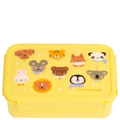 A Little Lovely Company Robin Bento Lunchbox animal friends