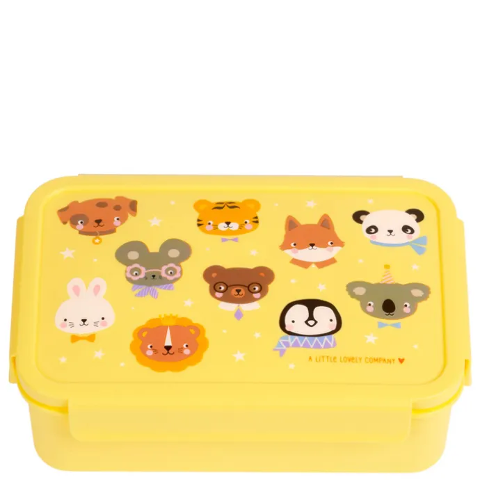 A Little Lovely Company Robin Bento Lunchbox animal friends