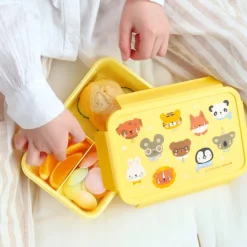A Little Lovely Company Robin Bento Lunchbox animal friends