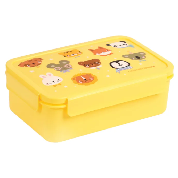 A Little Lovely Company Robin Bento Lunchbox animal friends