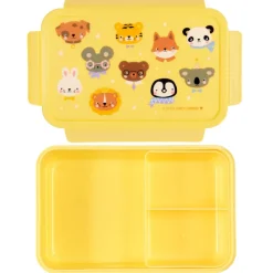 A Little Lovely Company Robin Bento Lunchbox animal friends