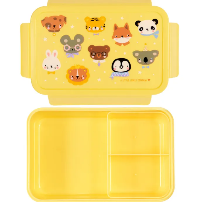 A Little Lovely Company Robin Bento Lunchbox animal friends