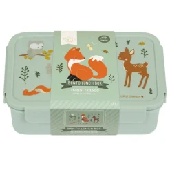 A Little Lovely Company Robin Bento Lunchbox forest friends