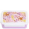 A Little Lovely Company Robin Bento Lunchbox flower garden
