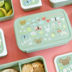 A Little Lovely Company Robin Bento Lunchbox joy