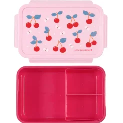 A Little Lovely Company Robin Bento Lunchbox cherries