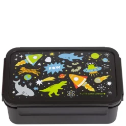 A Little Lovely Company Robin Bento Lunchbox galaxy
