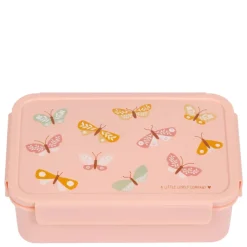 A Little Lovely Company Robin Bento Lunchbox butterflies
