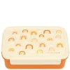 A Little Lovely Company Robin Bento Lunchbox rainbows