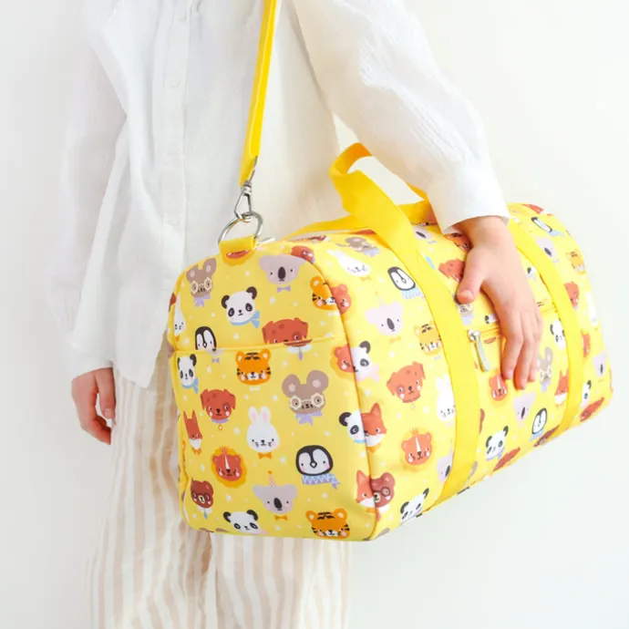 A Little Lovely Company Sam Weekendbag animal friends