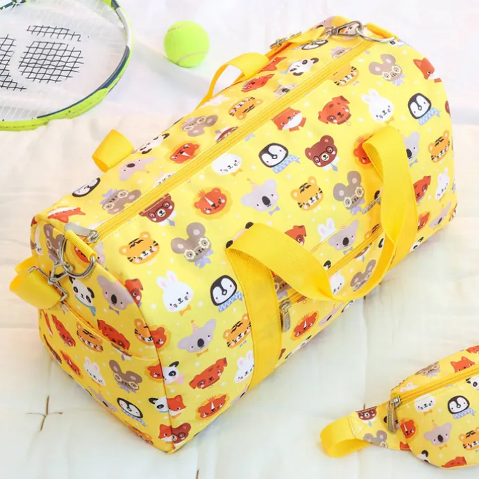 A Little Lovely Company Sam Weekendbag animal friends