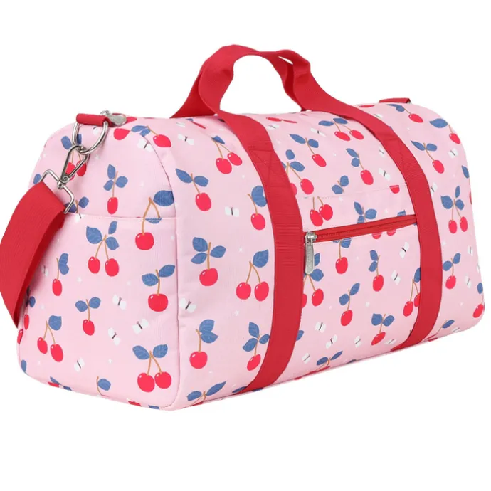 A Little Lovely Company Sam Weekendbag cherries