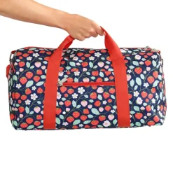 A Little Lovely Company Sam Weekendbag strawberries