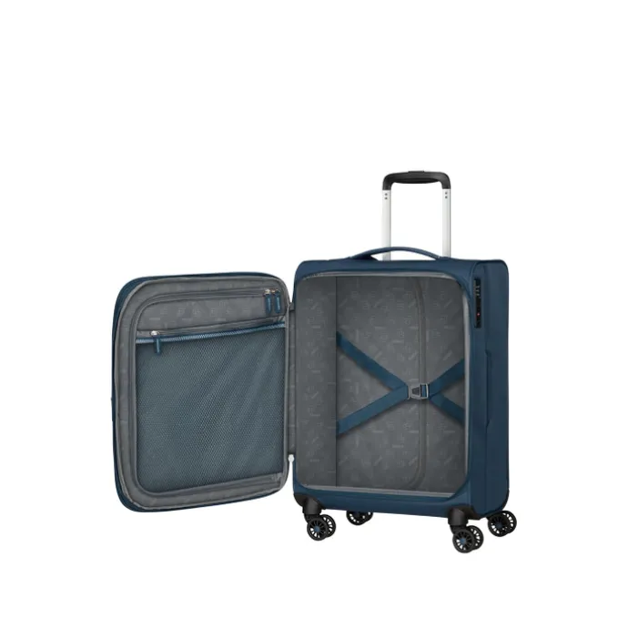 American Tourister Aerospin Spinner S Exp indigo
