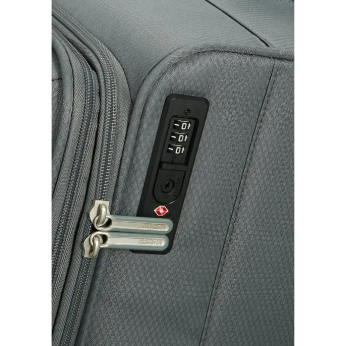 American Tourister Aerospin Spinner L Exp stone basalt