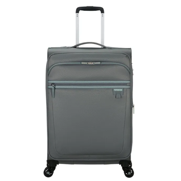 American Tourister Aerospin Spinner M Exp stone basalt