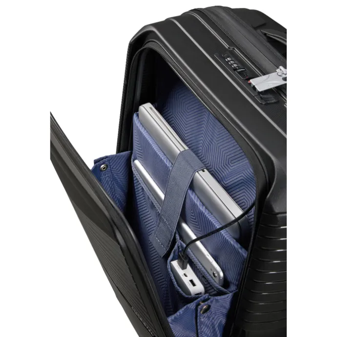 American Tourister Airconic Spinner 55 Frontloader 15.6'' onyx black