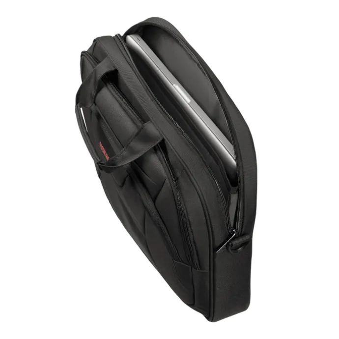 American Tourister At Work Laptop Bag 15.6" black/orange