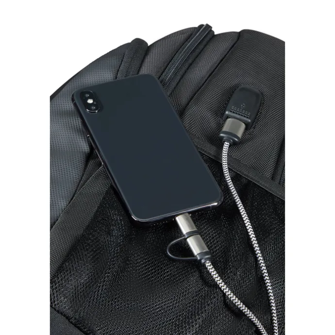 American Tourister At Work Laptop Backpack 15.6'' Eco USB bass black