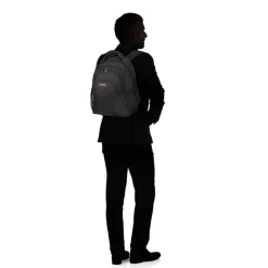 American Tourister At Work Laptop Backpack 13.3"-14.1" black/orange