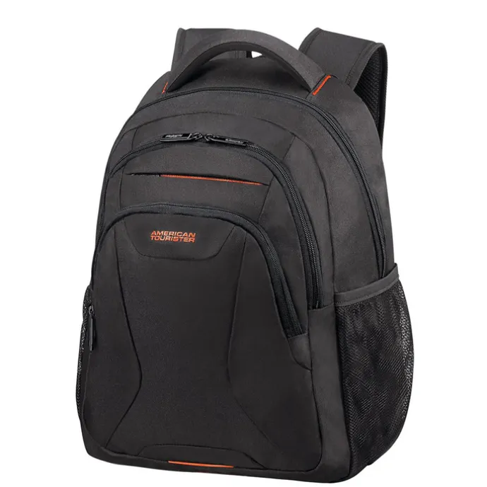 American Tourister At Work Laptop Backpack 13.3"-14.1" black/orange