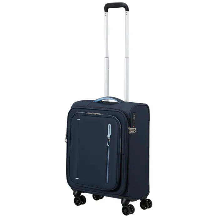 American Tourister Cloudrider Spinner S Expandable TSA sky navy