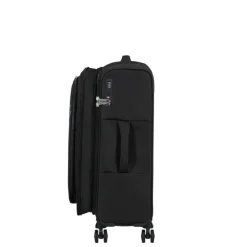 American Tourister Cloudrider Spinner M Expandable TSA jet black