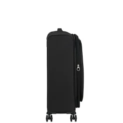 American Tourister Cloudrider Spinner M Expandable TSA jet black