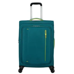 American Tourister Cloudrider Spinner M Expandable TSA misty teal