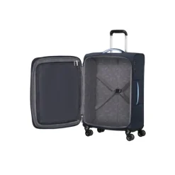 American Tourister Cloudrider Spinner M Expandable TSA sky navy